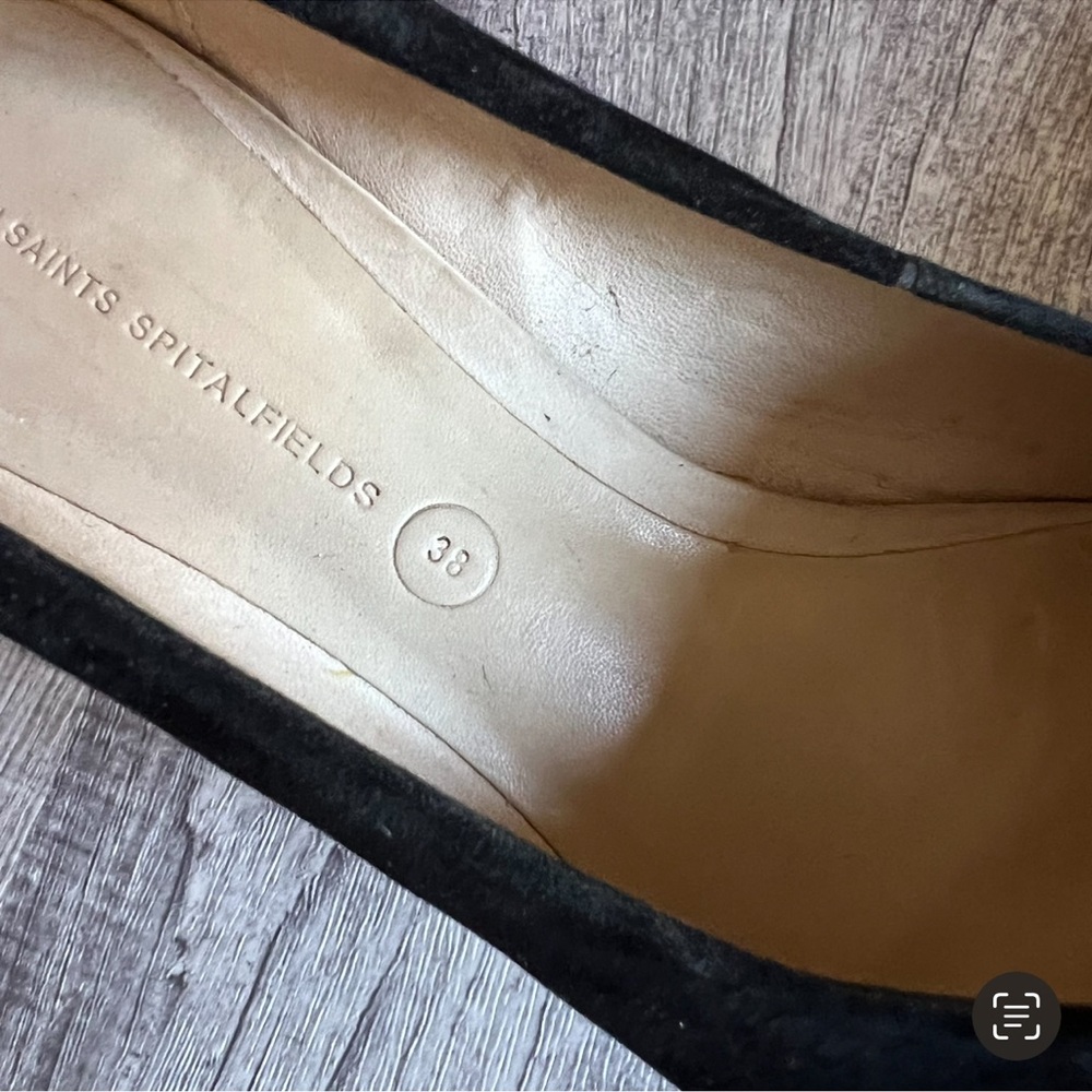 Rare Allsaints spitalfields Platform Wedges Shoes Size 38 - Picture 12 of 12